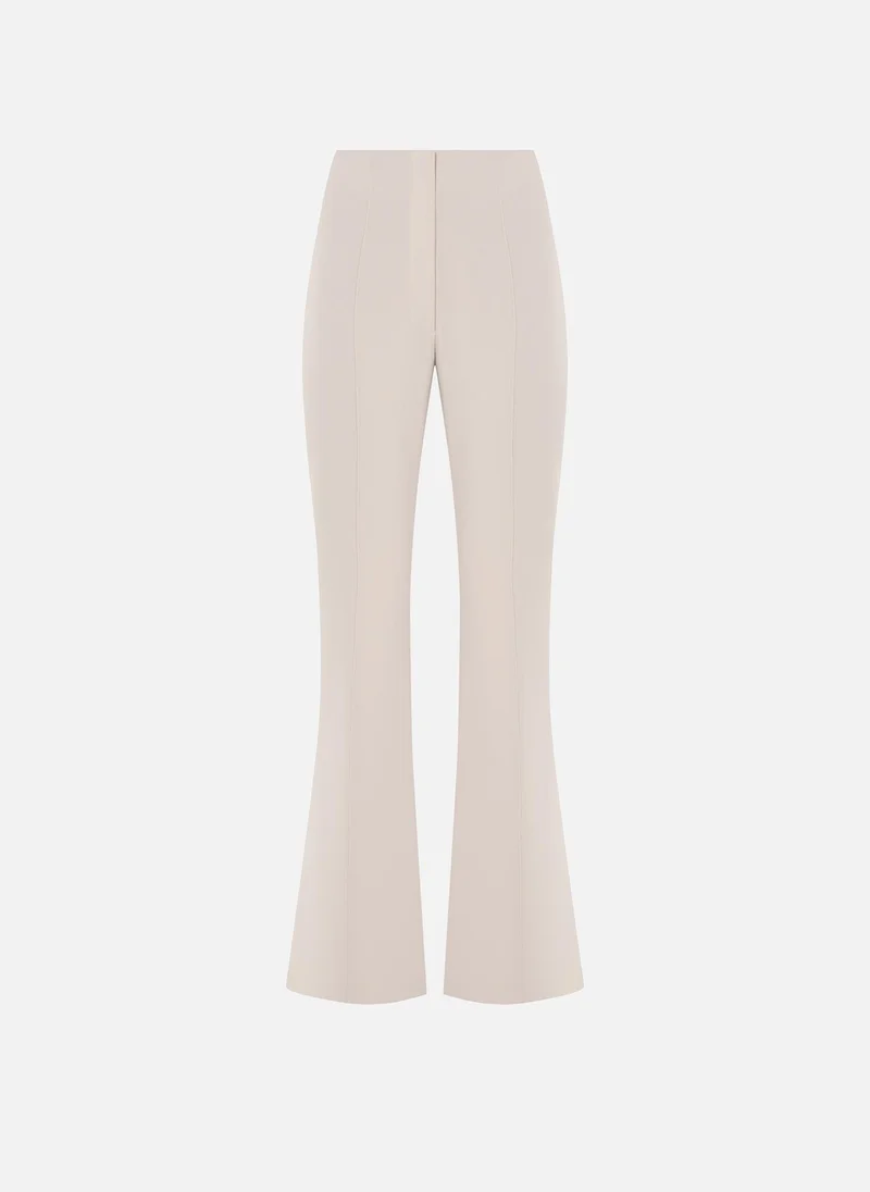 Lichi Flared trousers with a crease