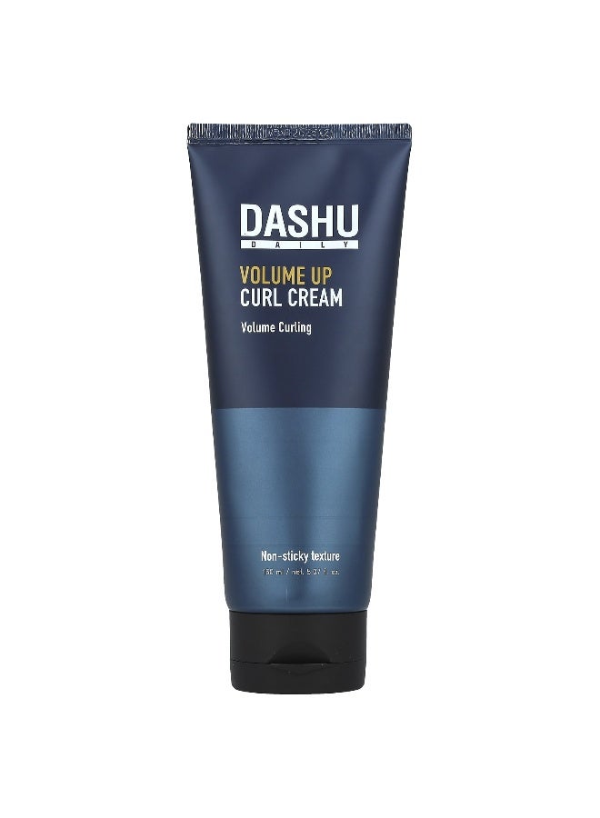 Dashu, Daily, Volume Up Curl Cream, 5.07 fl oz (150 ml) - Image 1