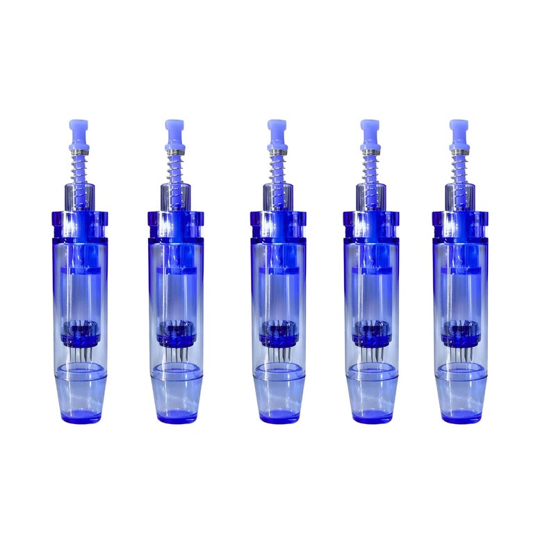 Kostech dr Derma Pen Ultima A6 36 Pins Cartridges Needle - Healthy Care Derma Pen Ultima A6 Electric Micro Needle Pen Bayonet Replacement Parts 0.25 mm - (Pack of 5) - Image 1
