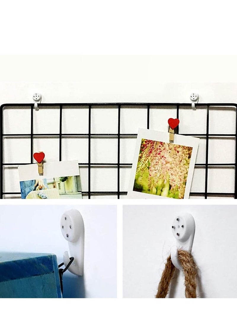MARGOUN 100 Pack For Concrete Wall Hanging Hooks with Invisible Nails Large  - Image 4