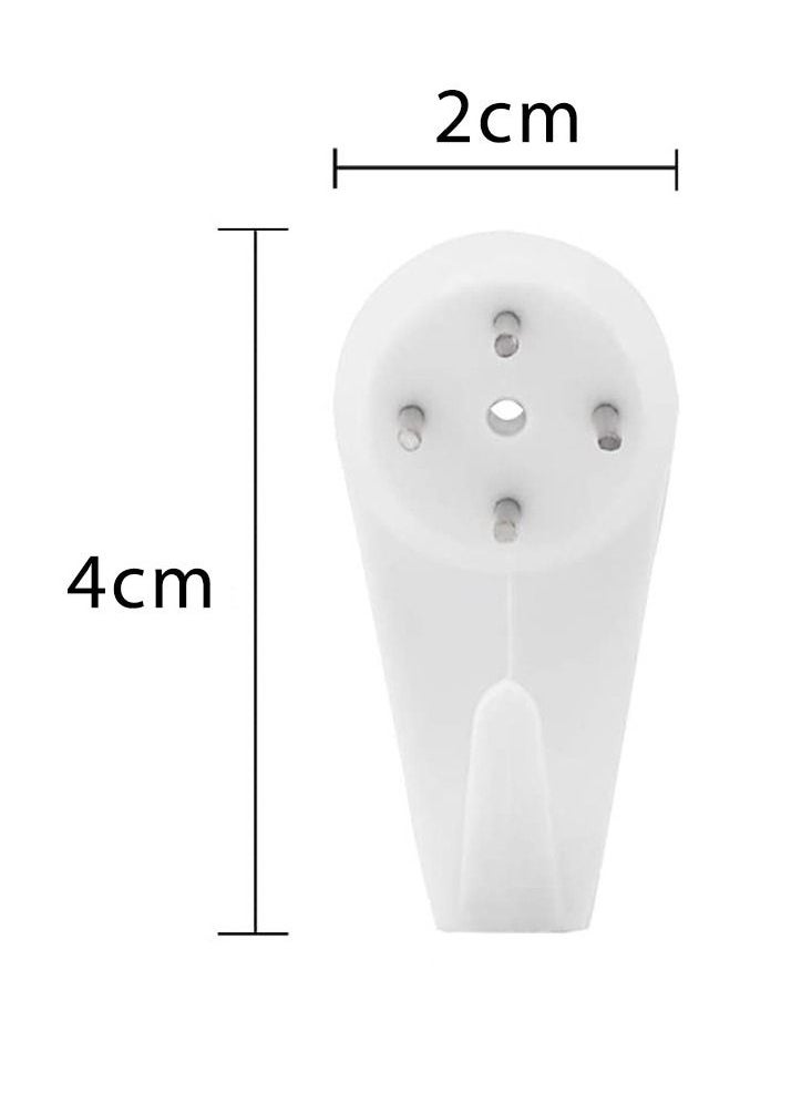 MARGOUN 100 Pack For Concrete Wall Hanging Hooks with Invisible Nails Large  - Image 3