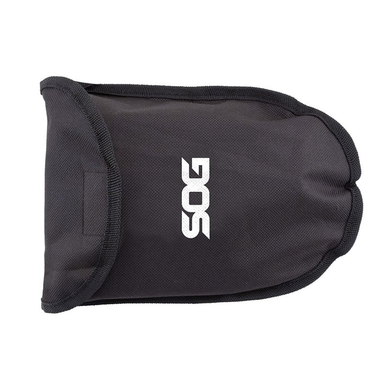 SOG أداة حفر SOG - مجرفة بقاء قابلة للطي بطول 18.25 بوصة مع حافة منشار خشبي وحقيبة حمل مجرفة تكتيكية - سوداء (F08-N) - Image 5
