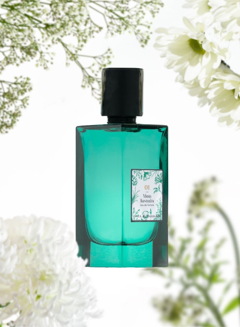 MAA ALTHAHAB | Mon Jasmin EDP | Long-Lasting & Elegant Floral Scent | 75 ML | For Women Who Embrace Grace & Timeless Beauty - Image 4