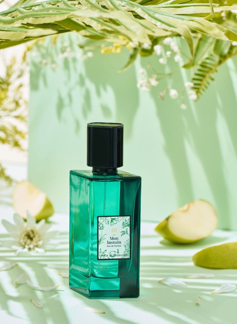 MAA ALTHAHAB | Mon Jasmin EDP | Long-Lasting & Elegant Floral Scent | 75 ML | For Women Who Embrace Grace & Timeless Beauty - Image 3
