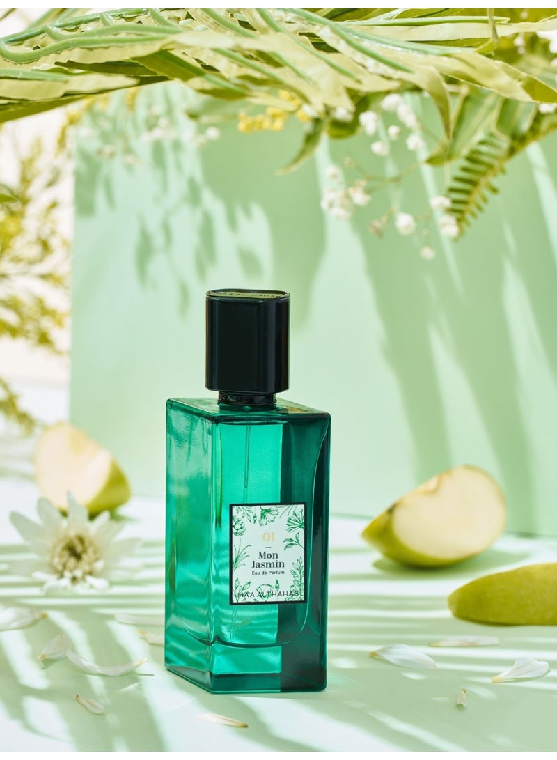 ماء الذهب | مون جاسمين أو دو بارفان | عطر زهري ثابت يدوم طويلاً وبرائحة أنيقة | 75 مل | للنساء اللواتي يجسدن الرقي والجمال الخالد - Image 3