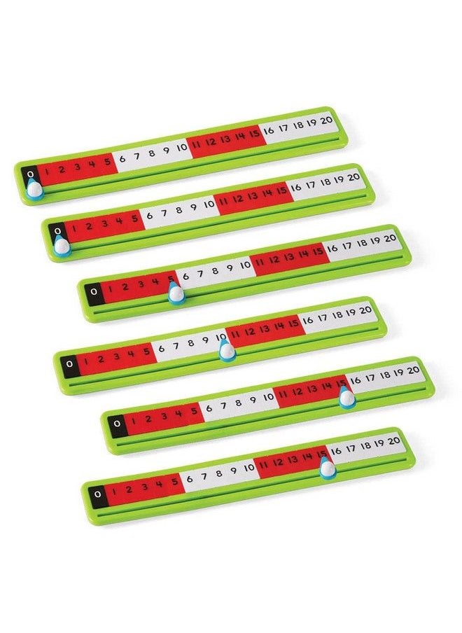 hand2mind Number Path Rekenrek Number Lines For Students Abacus For Kids Math Math Manipulatives Kindergarten Counting Rack For Kids Counters For Kids Math Kids Educational Toys (Set Of 6)  - Image 5