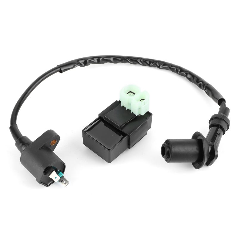 CDI Ignition Coil Unit for PIT PRO Quad Dirt Bike ATV GY6 125cc 150cc 250cc - Stable Powerful Ignition Spark - Premium Rubber Material for Long-Lasting Use - Image 1