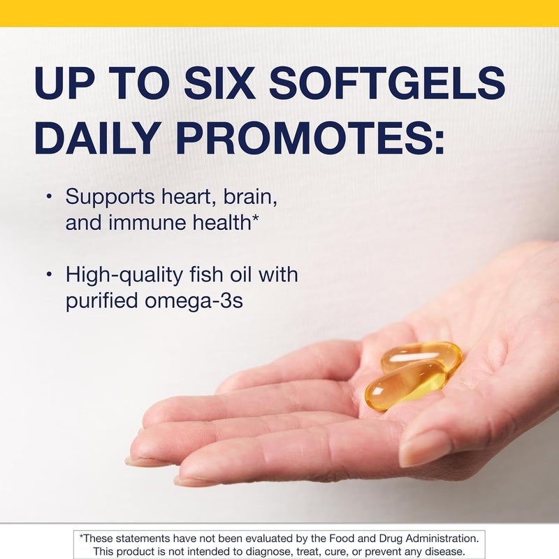 Metagenics OmegaGenics EPADHA 500  High Potency  Supports Cardiovascular Health  Fish Oil EPA DHA  Purity  Quality Tested  NonGMO  GlutenFree  120 Count - Image 3