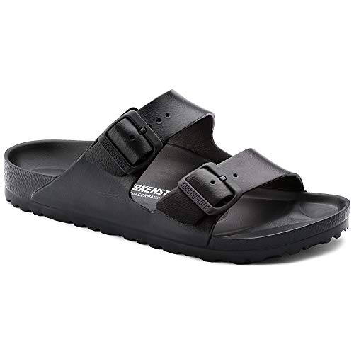 Birkenstock Unisex Arizona Essentials EVA Black Sandals - 44 M EU/13-13.5 B(M) US Women/11-11.5 D(M) US Men - Image 1