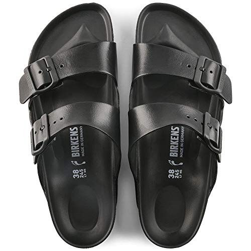 Birkenstock Unisex Arizona Essentials EVA Black Sandals - 44 M EU/13-13.5 B(M) US Women/11-11.5 D(M) US Men - Image 4
