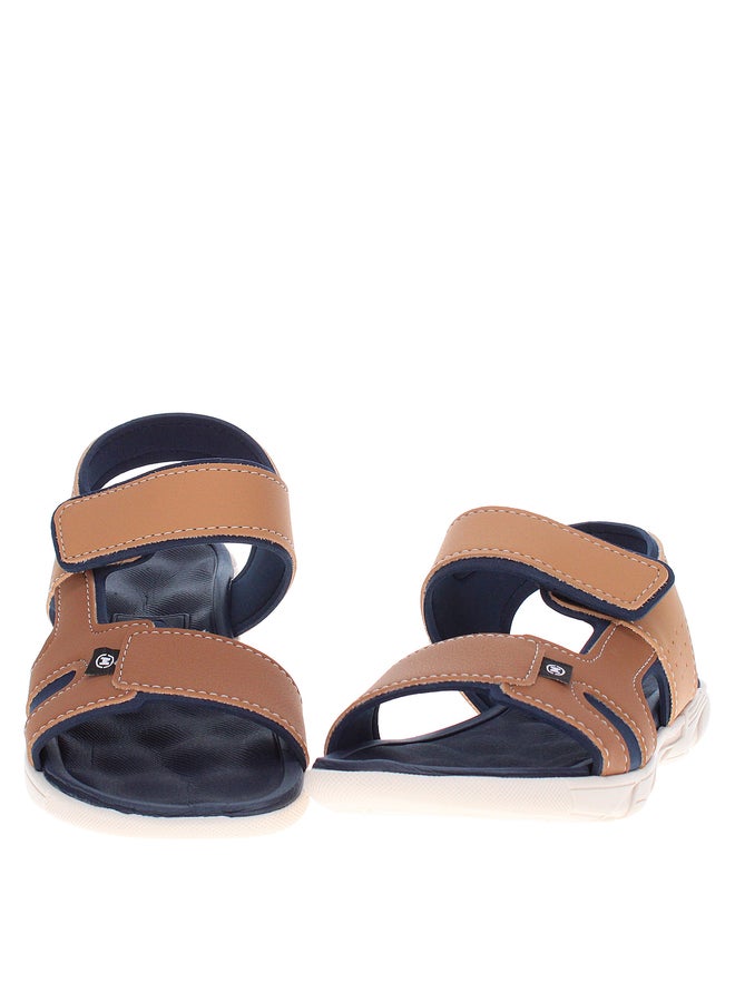 MOLEKINHO Back Strap Flat Sandals with Hook and Loop Closure - Image 4