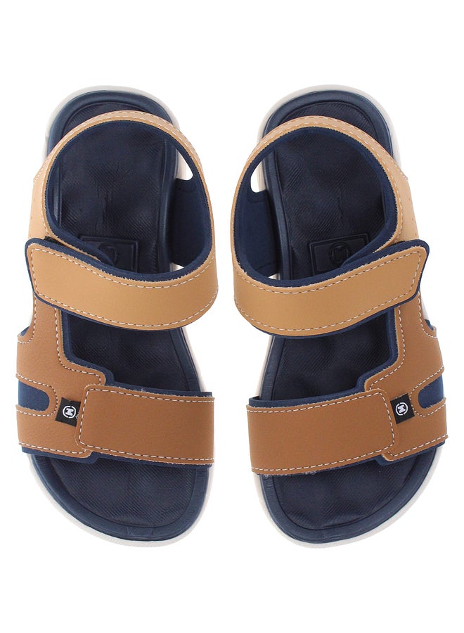 MOLEKINHO Back Strap Flat Sandals with Hook and Loop Closure - Image 5