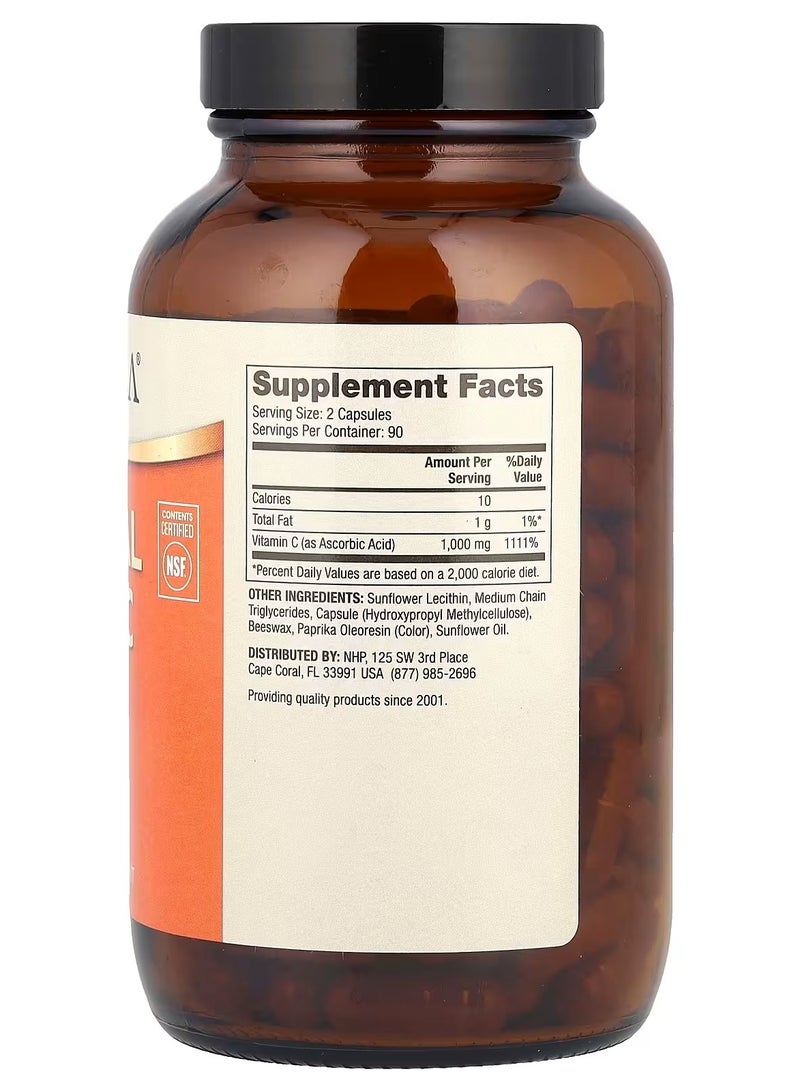 دكتور ميركولا فيتامين جـ الحويصلي، 1000 ملجم، 180 كبسولة - Image 2