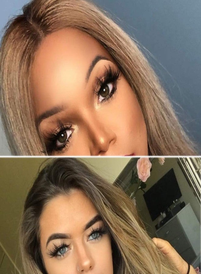 DAODER Lashes False Eyelashes 20MM Dramatic Look Faux Mink Wispy Long Fake Eye Lashes Pack for Women Daily Makeup 7 Pairs (6D 25mm Lashes) - Image 2