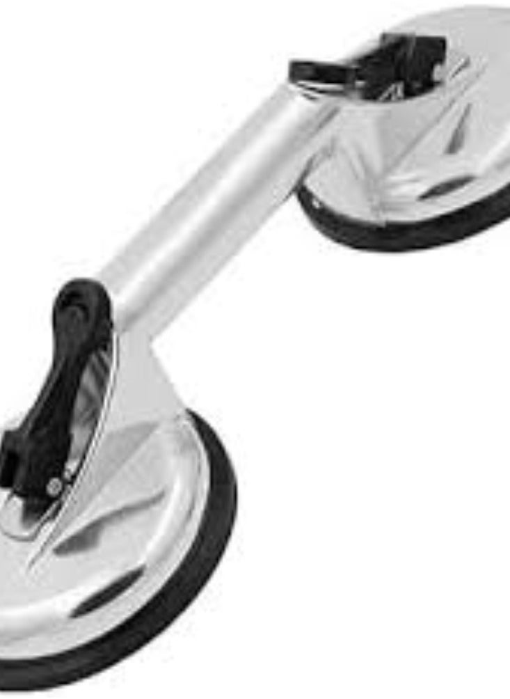 KNP KNP Light Duty Glass Suction Cup 2 Plate is an essential tool for safely lifting and maneuvering smooth flat surfaces such as glass panes tiles and metal sheets.  - Image 1