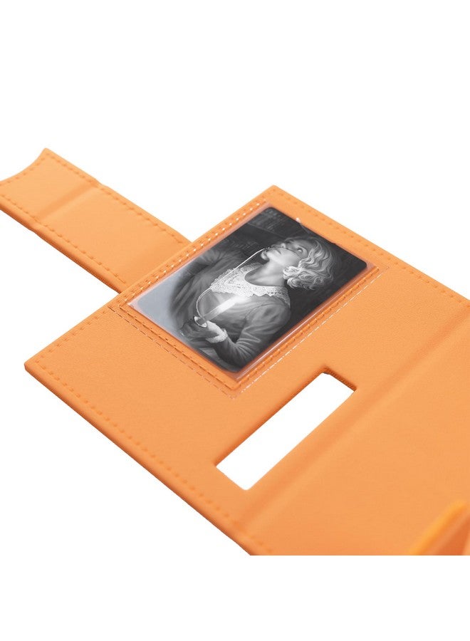 Gamegenic Arkham Horror Investigator Deck Tome - Premium Deck Box for Arkham Horror: The Card Game, Holds a Full Investigator Deck, Seeker - Orange Color, Made - Image 4