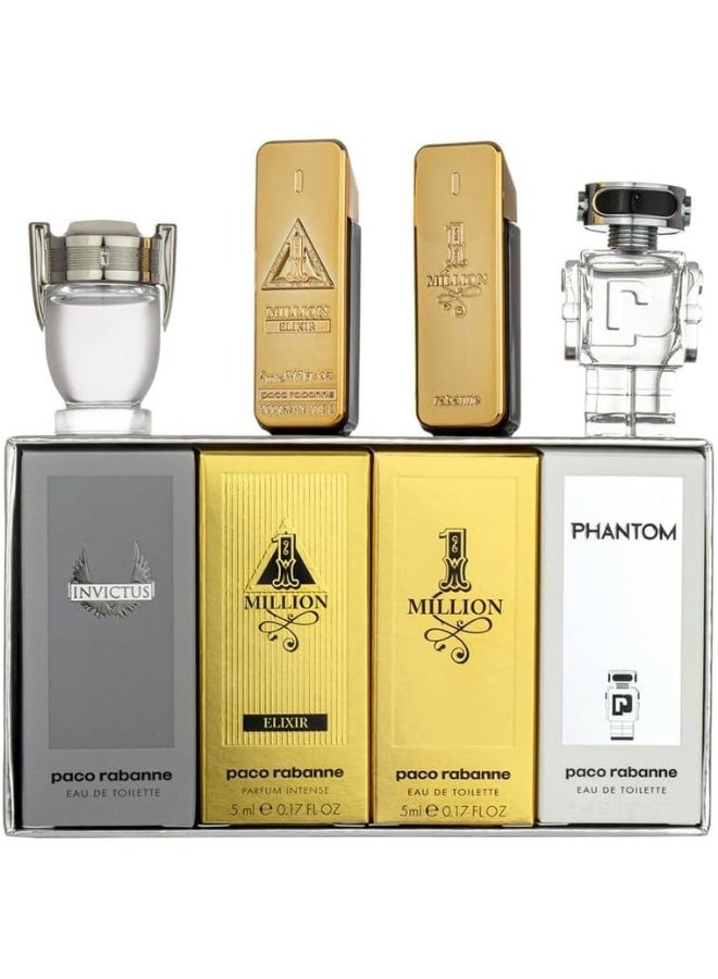 paco rabanne Men'S Cologne Gift Set (4 X 5Ml) - Image 2