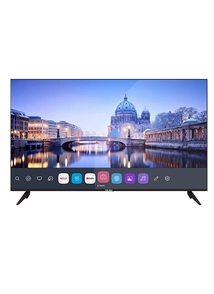 STAR TRACK STAR TRACK 75" 4K Smart TV | webOS Hub, Bezel less, Magic Remote, Bluetooth, Netflix, YouTube, Satellite Receiver  - Image 2