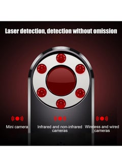General Camera Detectors, Anti Monitoring GPS Accurate Detection Sensitive Chip Bright Alarm Light Anti Recording Infrared Scanning Detector for Business  - Image 2