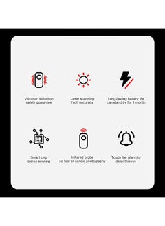 General Camera Detectors, Anti Monitoring GPS Accurate Detection Sensitive Chip Bright Alarm Light Anti Recording Infrared Scanning Detector for Business  - Image 4