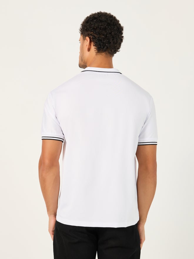 Styli Styli Regular Fit Short Sleeve Stretch Polo T-Shirt - Image 4