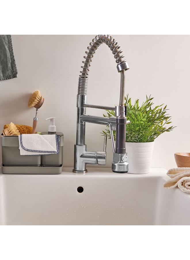 Snips Tidy Up Dish Washing Set With Soap Dispenser Grey 000894 - Image 2