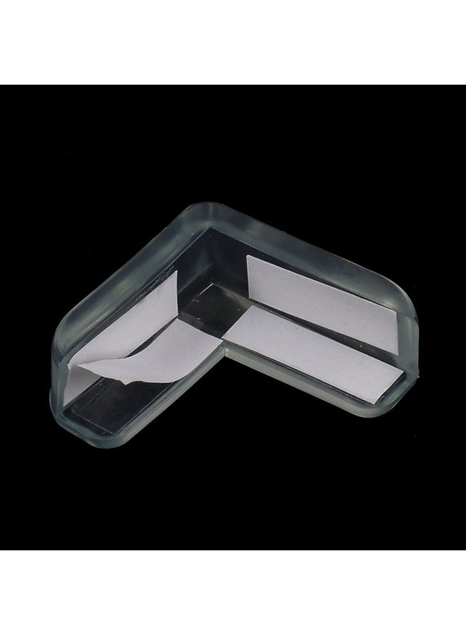uxcell Furniture Glass Table Desk Cupboard Corner Guards Clear Cushion Cover Protector Bumper 8Pcs - Image 3