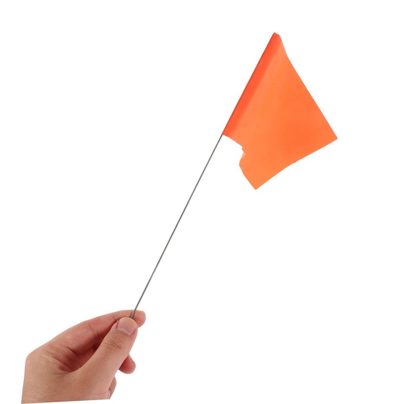 50 Pcs Red White Yellow Lawn Marking Flags For Garden Irrigation Surveying - Image 5