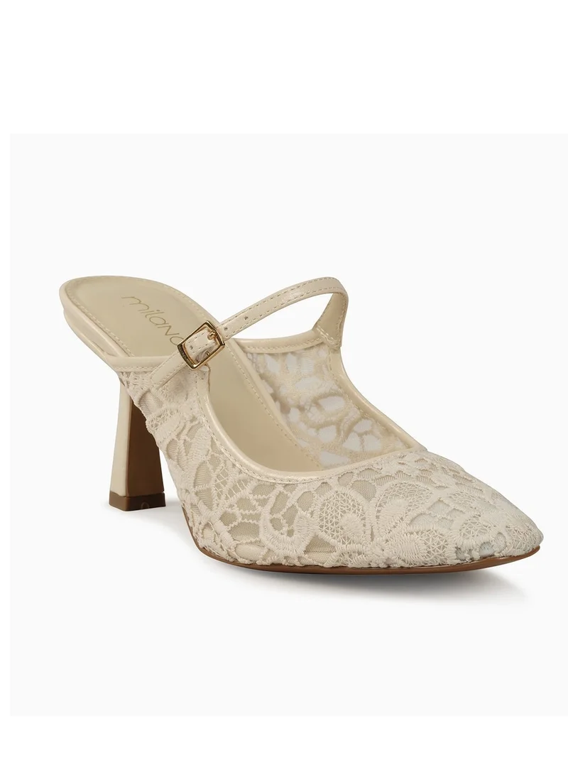 Milano Lovella-Slingback-Ivory