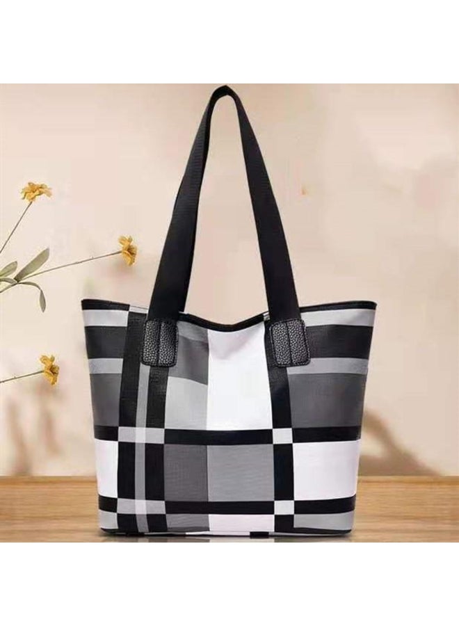 Yogodlns Yogodlns Designers Handbags Women PU Leather Top-Handle bolsas High Capacity Female Shoulder Bags Casual Splice Tote Bag