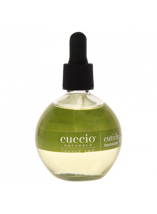 Cuccio Cuccio Naturale Revitalizing Cuticle Oil - Hydrating Oil For Overnight Cuticle Repair - Remedy Damaged Skin And Thin Nails - Paraben And Cruelty-Free Formula - White Limetta And Aloe Vera - 2.5 Oz - Image 2