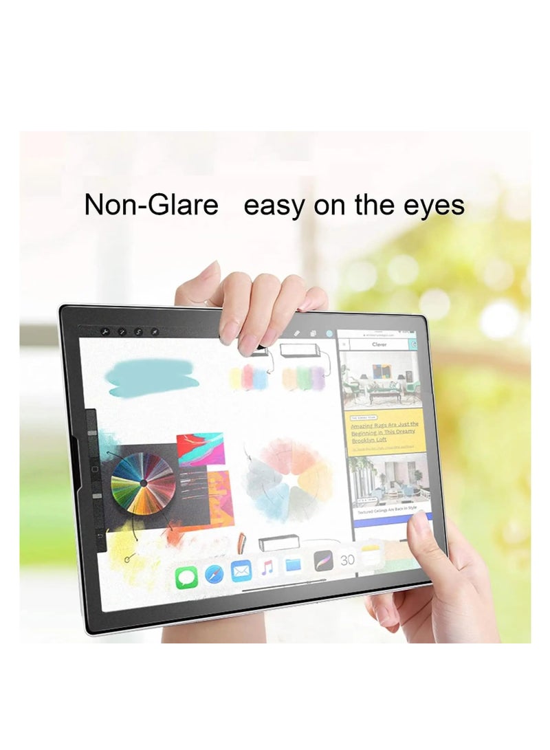 2Packs Paper Structure Tablet Screen Protector Compatible with Huawei MatePad Pro 12.2 (2025/2024) 12.2 Transparent Matte Hydrogel Film, Ultra Thin, Anti-Fingerprint, Anti-Reflection - Image 3