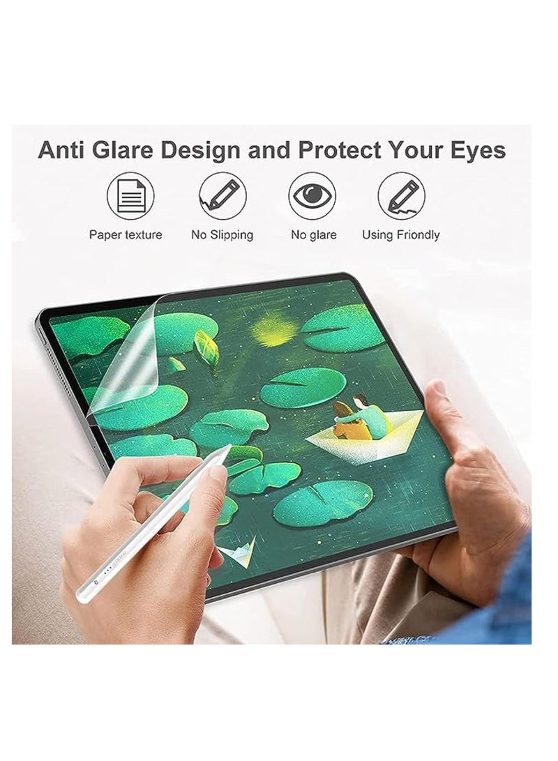 2Packs Paper Structure Tablet Screen Protector Compatible with Huawei MatePad Pro 12.2 (2025/2024) 12.2 Transparent Matte Hydrogel Film, Ultra Thin, Anti-Fingerprint, Anti-Reflection - Image 5