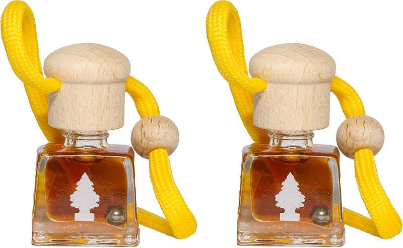 Little Trees Air Freshener Bottle LTBZ9 Vanilla Fragrance - Double Pack - Image 1