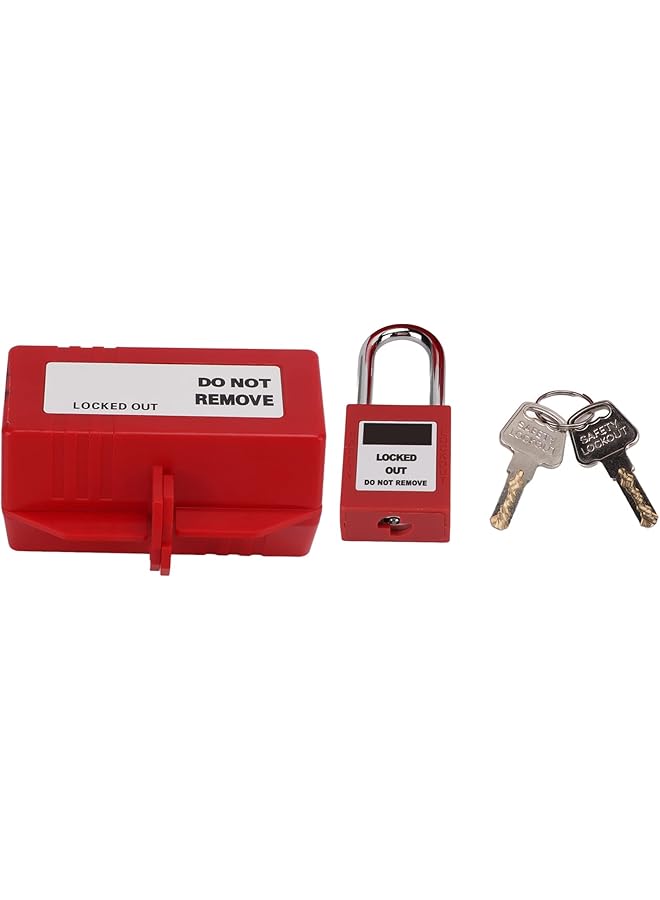 PROMASS PROMASS Tagout Lock Out, Reinforced Shell Plug Lockout for Electric Power for Industrial Chemical  - Image 1