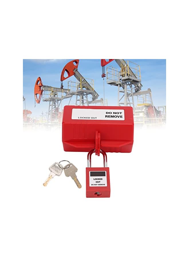 PROMASS PROMASS Tagout Lock Out, Reinforced Shell Plug Lockout for Electric Power for Industrial Chemical  - Image 2