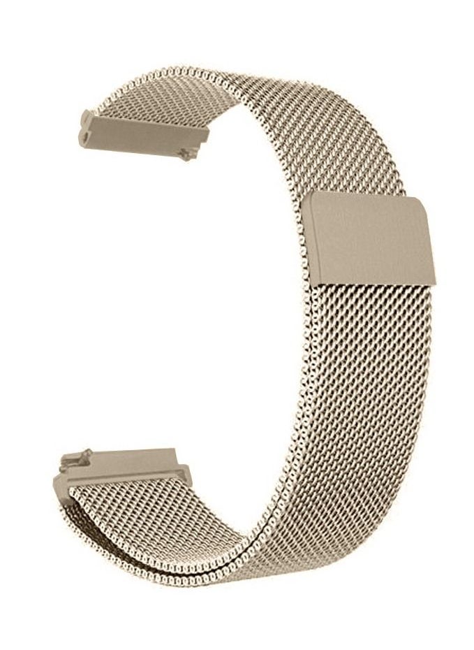 CATANES - Samsung Galaxy Watch 5 / Galaxy Watch 5 Pro Band Milanese Stainless Steel Strap 20mm Compatible with Galaxy Watch5 (44mm/40mm) Galaxy Watch5 Pro (45mm) Champagne Gold - Image 1
