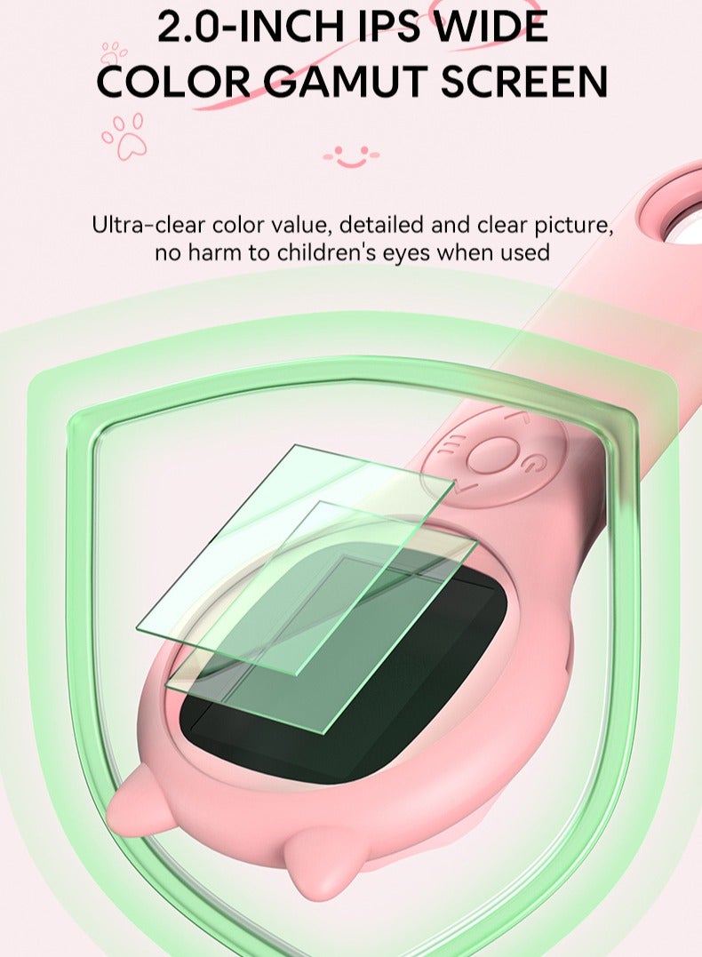 Generic Handheld Digital Microscope for Kids, 2.0-Inch IPS Screen, HD Photo and Video Recording, Super Macro Lens, Easy to Use, Compatible with Windows and Mac, Perfect for Educational and Scientific Exploration  - Image 2