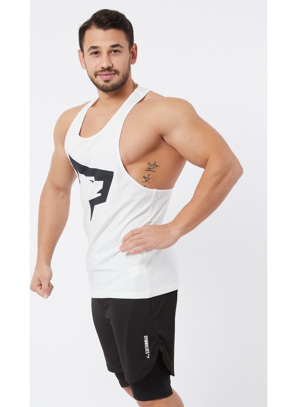 Gymwolves تي شيرت رياضي للرجال من جيم وولفز  - Image 3