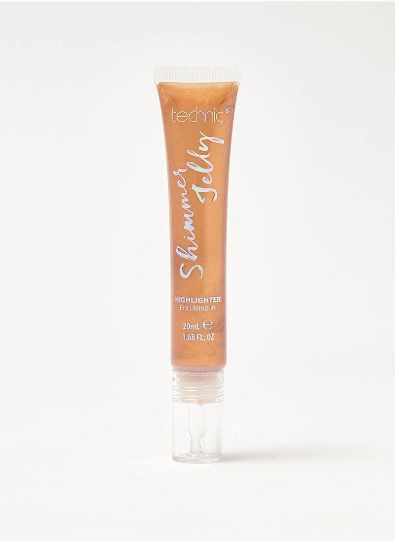 Technic Summer Vibes Shimmer Jelly Highlighter - Bronzed Beauty  - Image 1