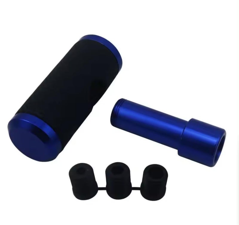 YOURKARTS.COM Automatic Gear Knob (Blue, T-Shaped) – Universal Fit Sporty Handle | Comfortable Grip with Drift Styling for Automatic Stick Shift | car Accessories 2025 - Image 3