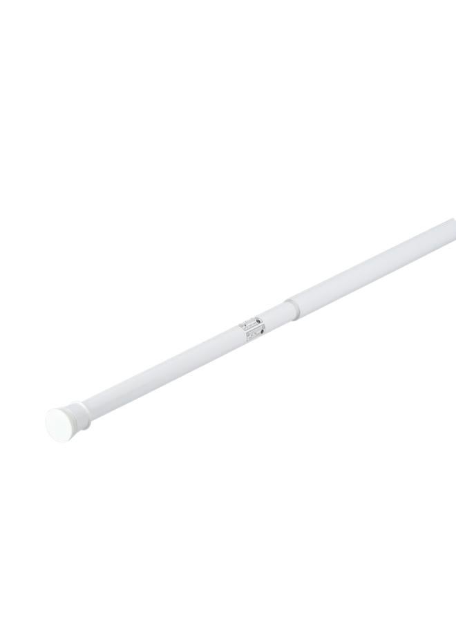 Zenith Shower Curtain Rod White 107-183cm - Image 1