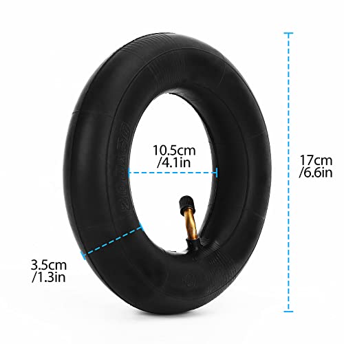 New Olym أنبوب داخلي جديد Olym 200X50 (8" × 2") مع صمام منحني ل E100 E150 E200 ePunk و Dune Buggy PowerRider 360 2 قطع - Image 2