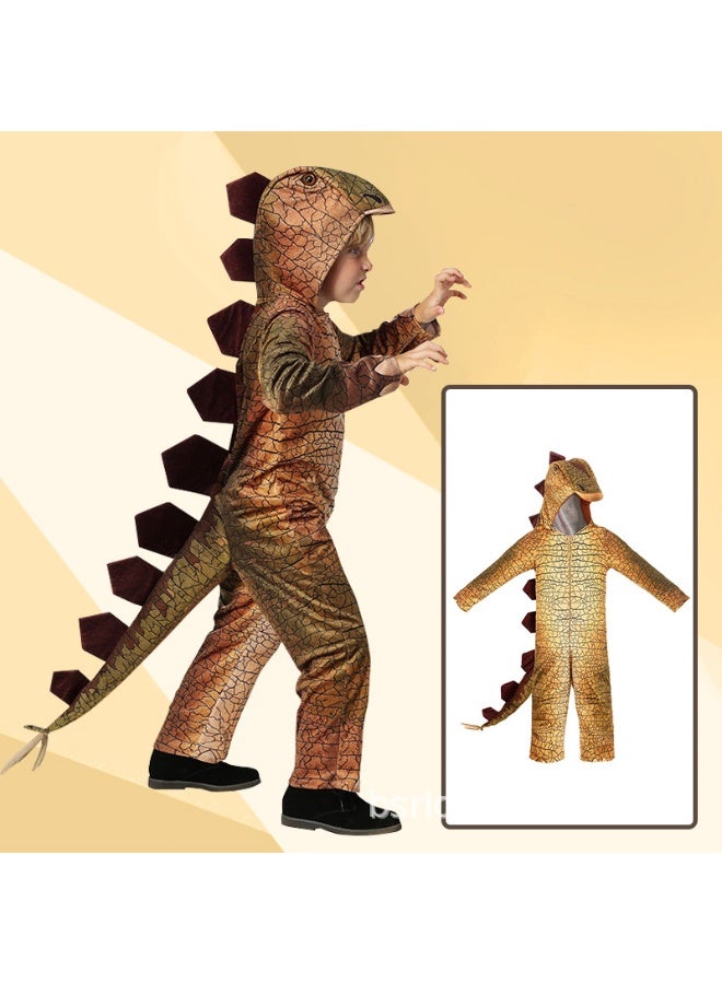 زي تنكري للأطفال للهالوين - ملابس تمثيل الديناصور ستجوسور - Image 2