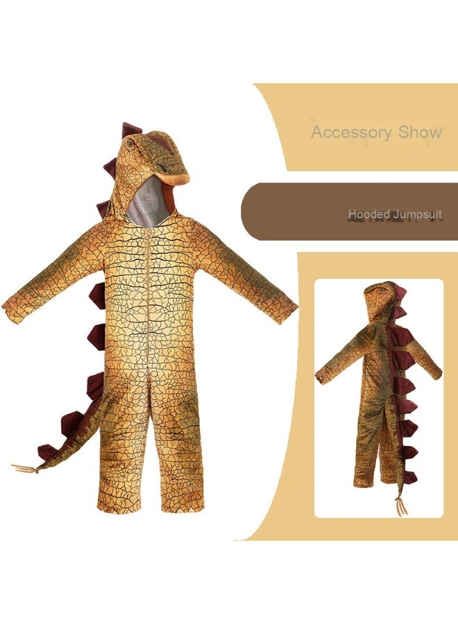 زي تنكري للأطفال للهالوين - ملابس تمثيل الديناصور ستجوسور - Image 1