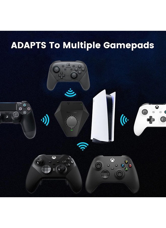 Beloader - Beloader Pro PS5 Adapter with Network Port and Volume Adjustment Function Pro Adapter for PS5 All Games, USB Adapter for Xim Apex/Cronus Zen/Titan Two/Cronus Max Controller Emulator - Image 1