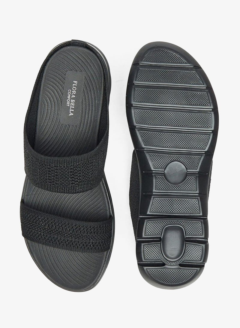 shoexpress Textured Slip-On Comfort Sandals Ramadan Collections - Image 4