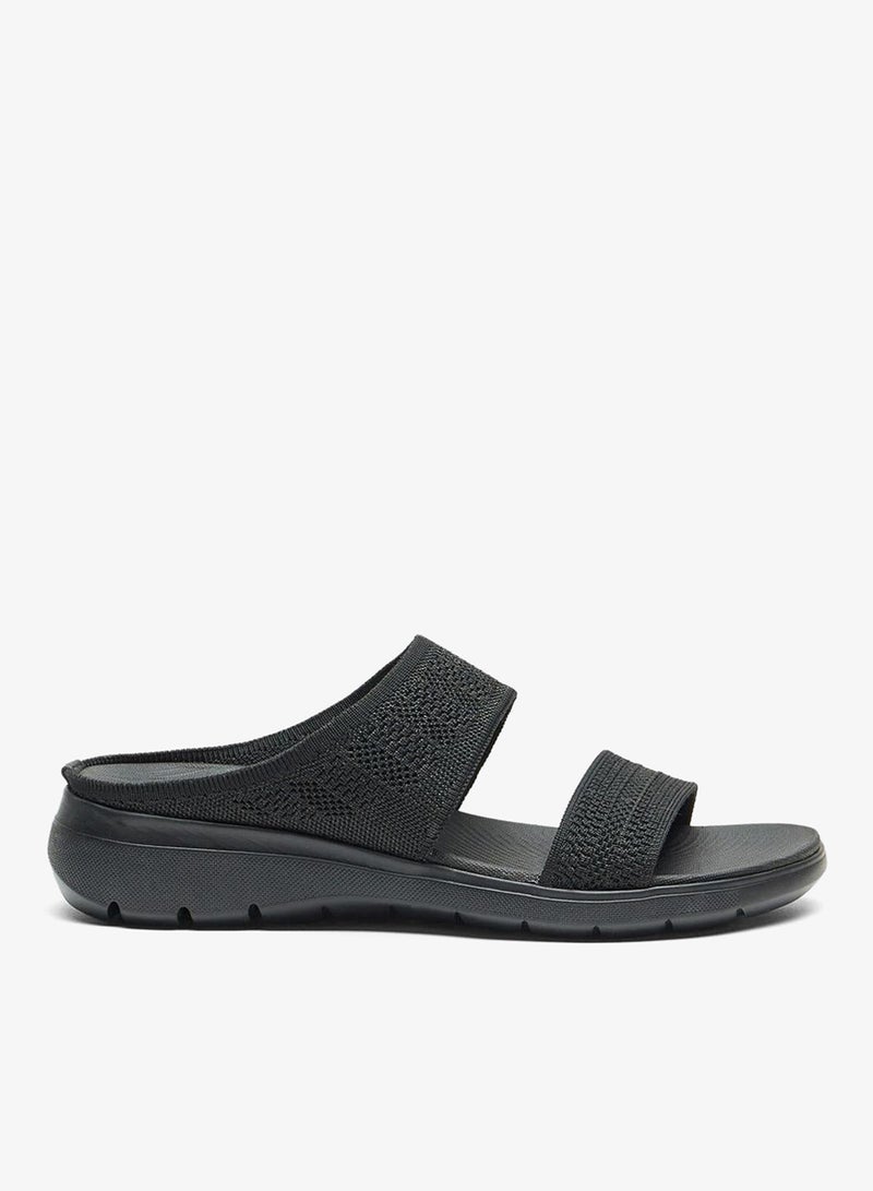shoexpress Textured Slip-On Comfort Sandals Ramadan Collections - Image 3