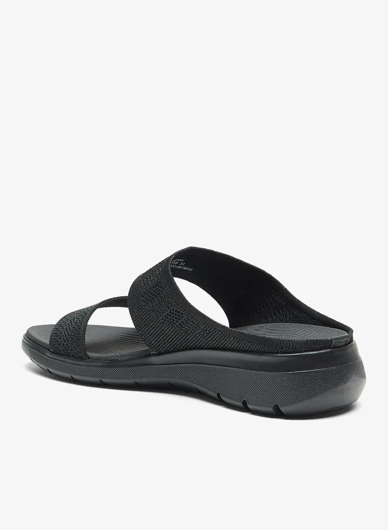 shoexpress Textured Slip-On Comfort Sandals Ramadan Collections