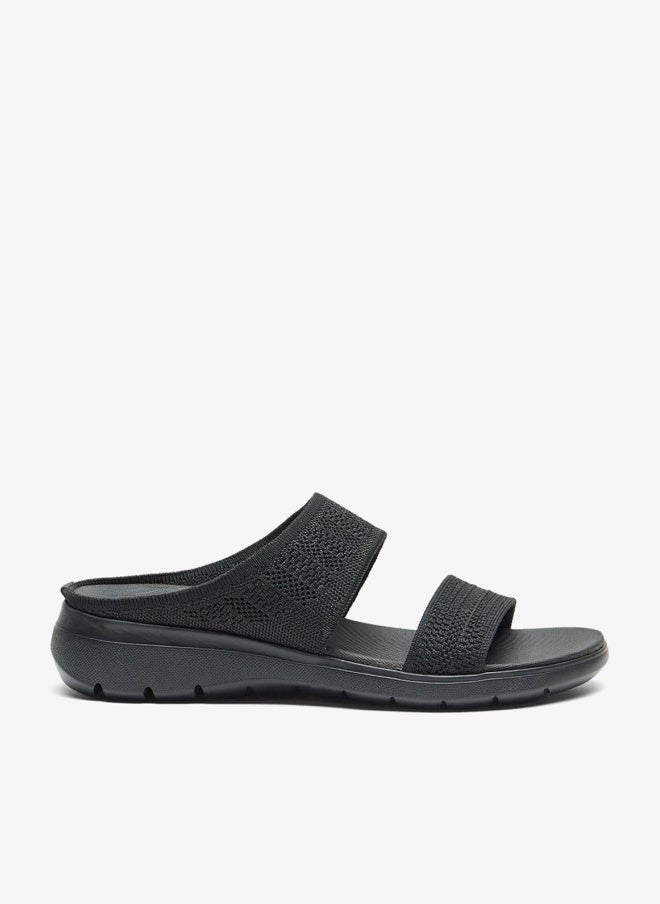 shoexpress Textured Slip-On Comfort Sandals Ramadan Collections - Image 1